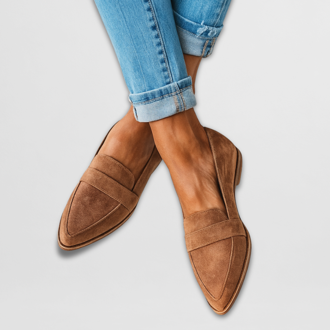 Suzy™ | Weiche Wildleder-Mokassins