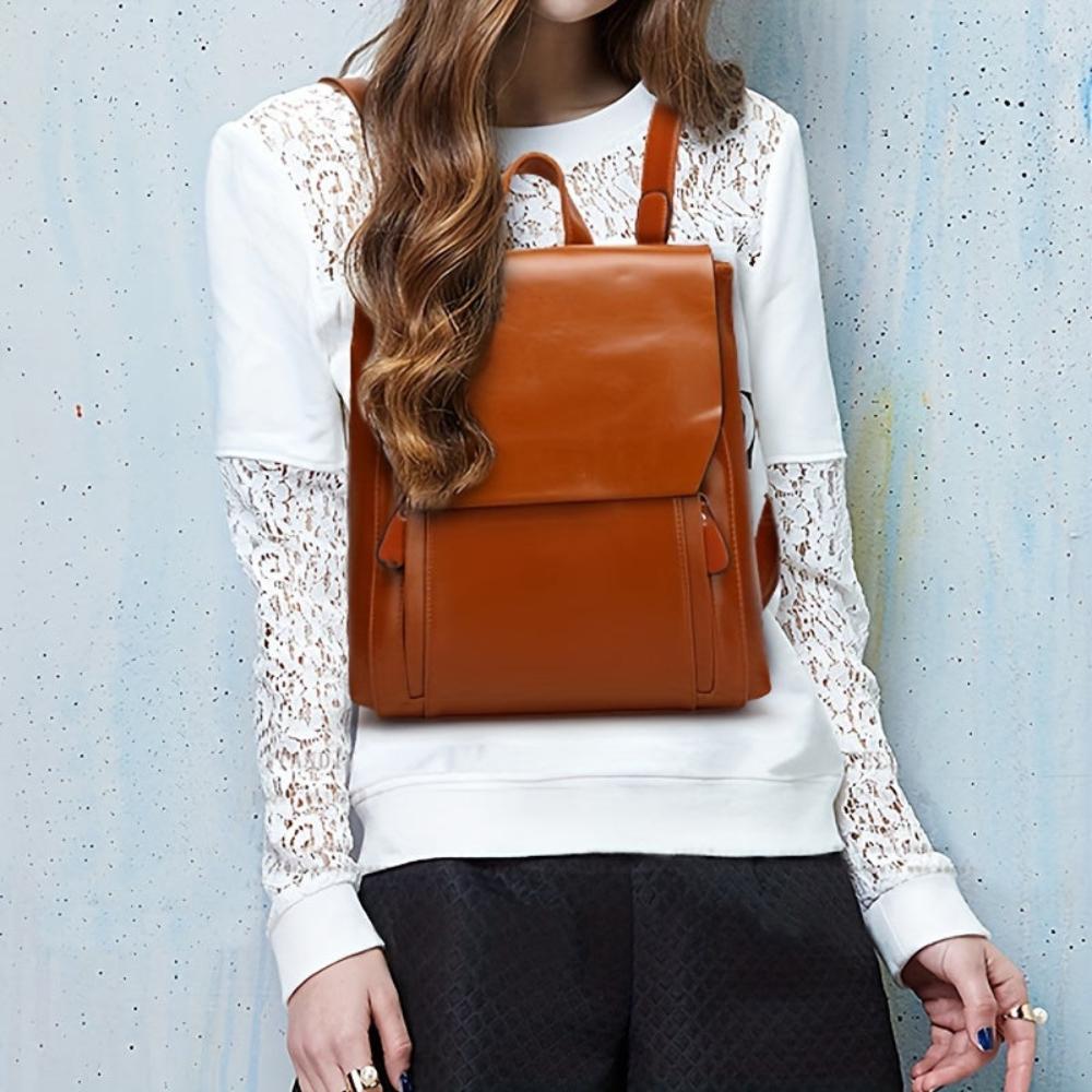 Clara Vintage Gepolsterter Rucksack