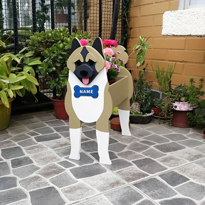 Akita Pflanzgefäß