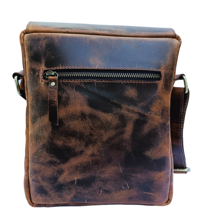 Hunter Damen Tasche aus braunem Leder
