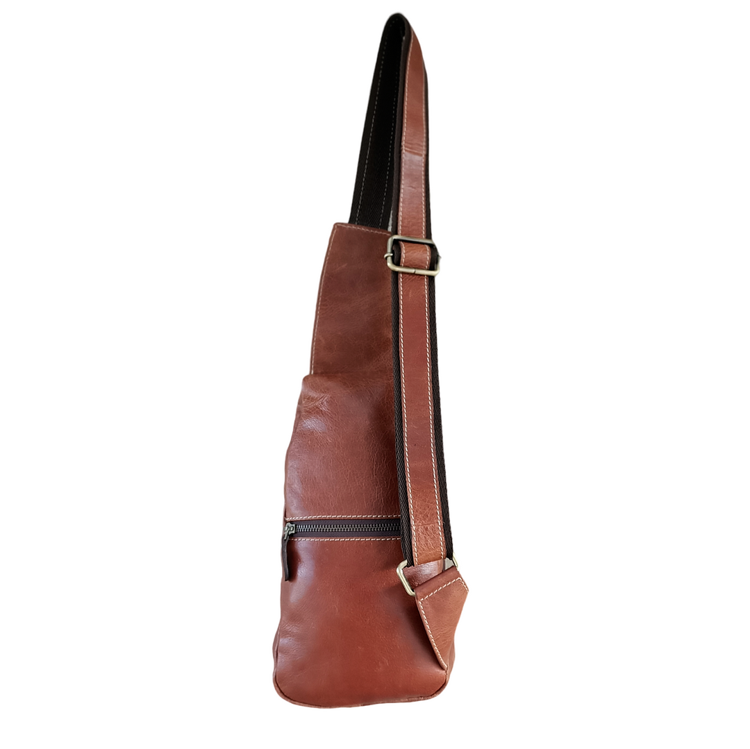 Mobiler Leder-Rucksack
