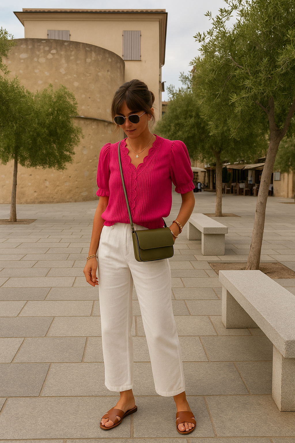 Bea | Charmante Bluse mit eleganten Details