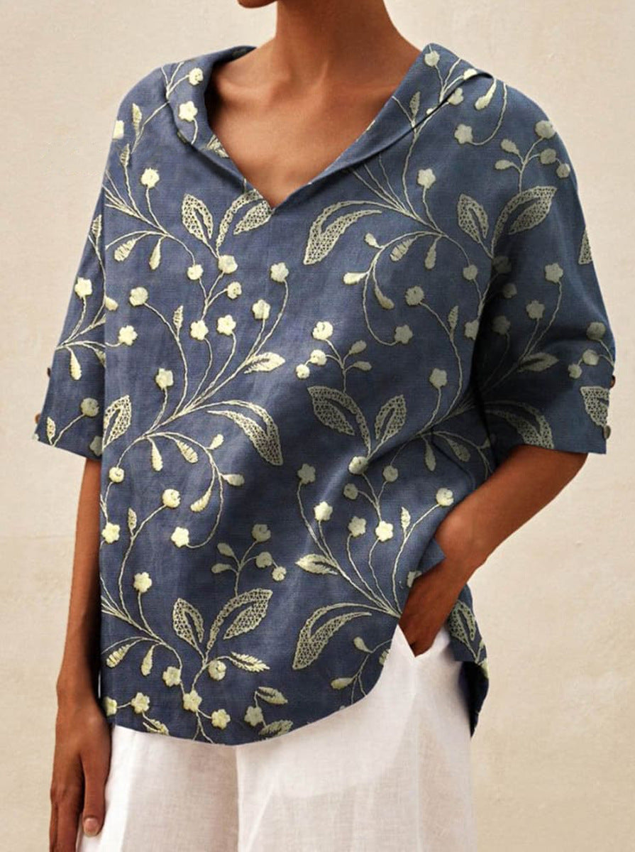 Sofie® | Elegante V-Ausschnitt Bluse