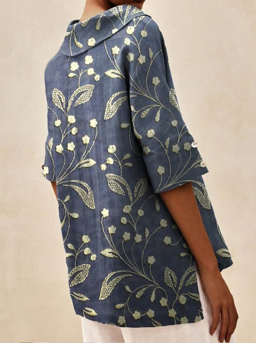 Sofie® | Elegante V-Ausschnitt Bluse