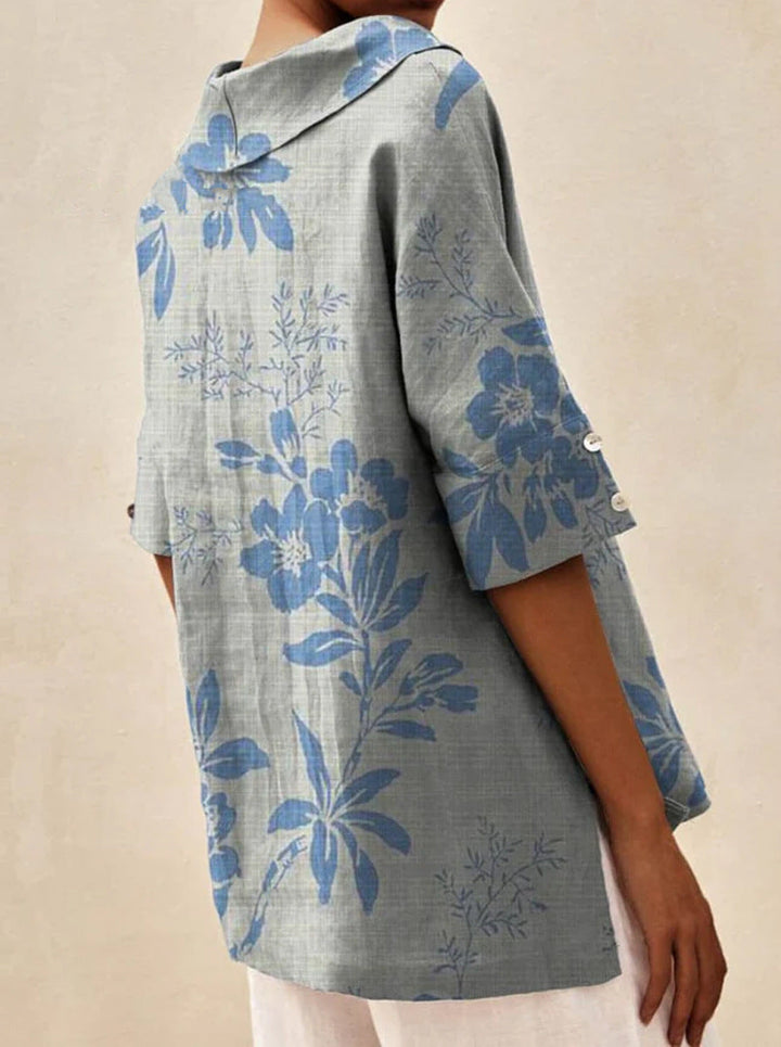 Sofie® | Elegante V-Ausschnitt Bluse