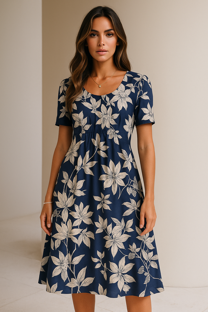 Carolina | Schickes Kleid mit verspieltem Druck