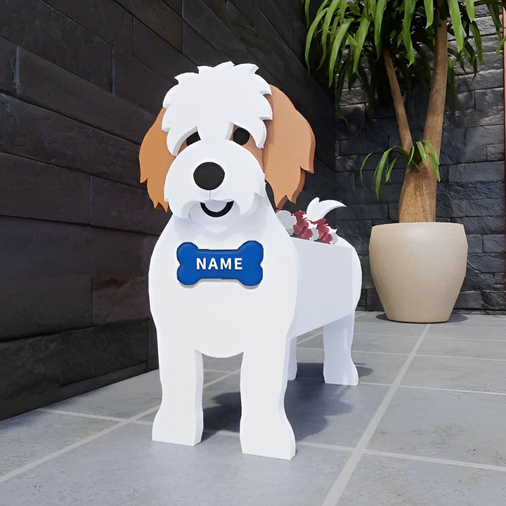 Cavachon Flower Pot