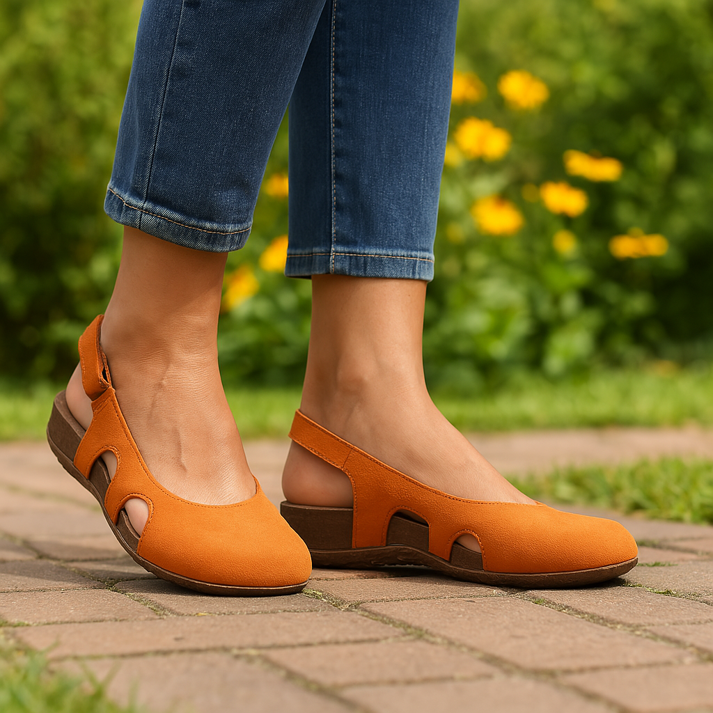 Janneke | Runde Nase Flache Schuhe für Damen