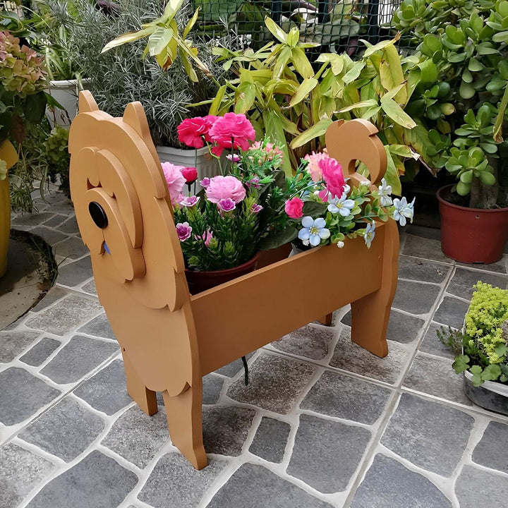 Chow-Chow Flower Pot