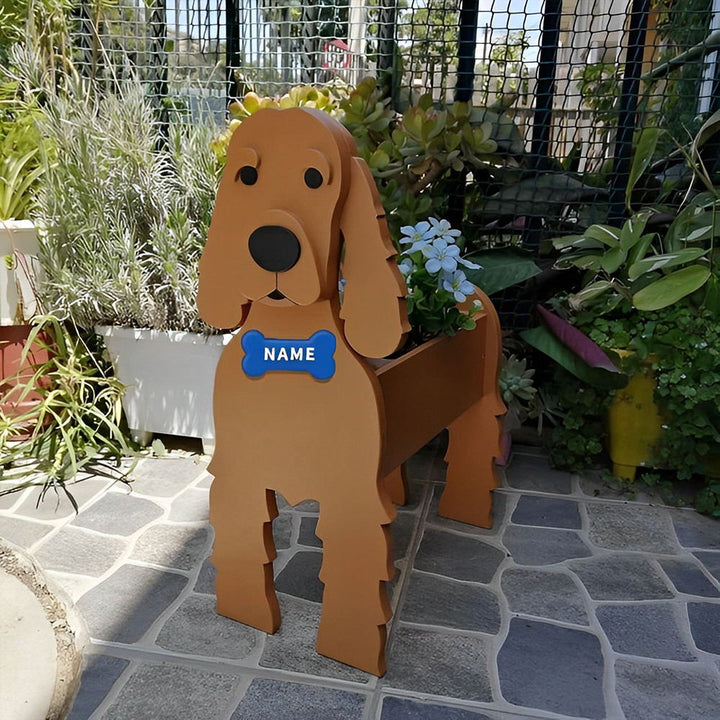 Cocker Spaniel Flower Pot