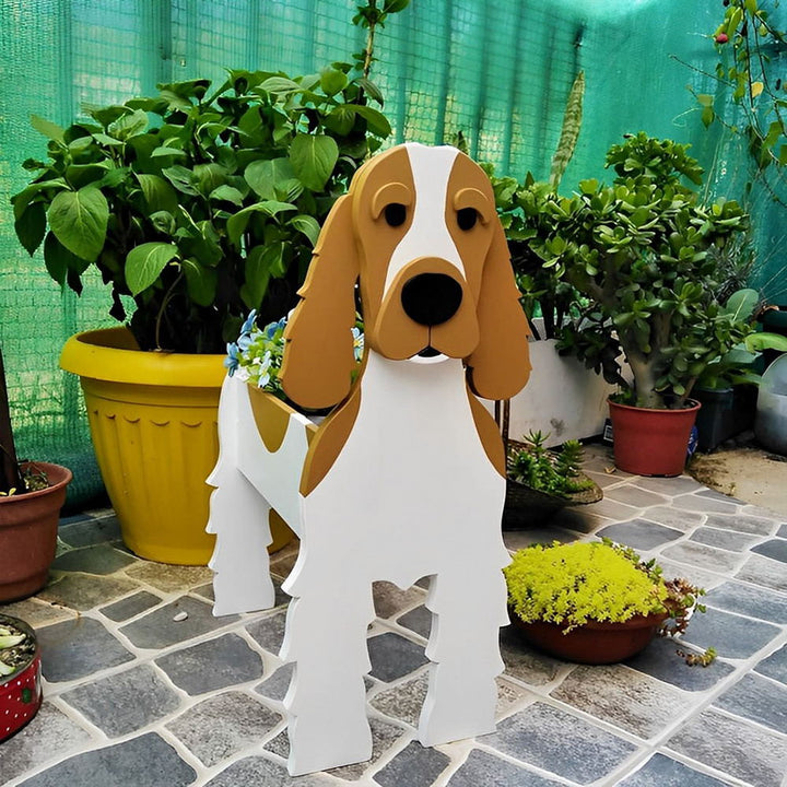 Cocker Spaniel Flower Pot