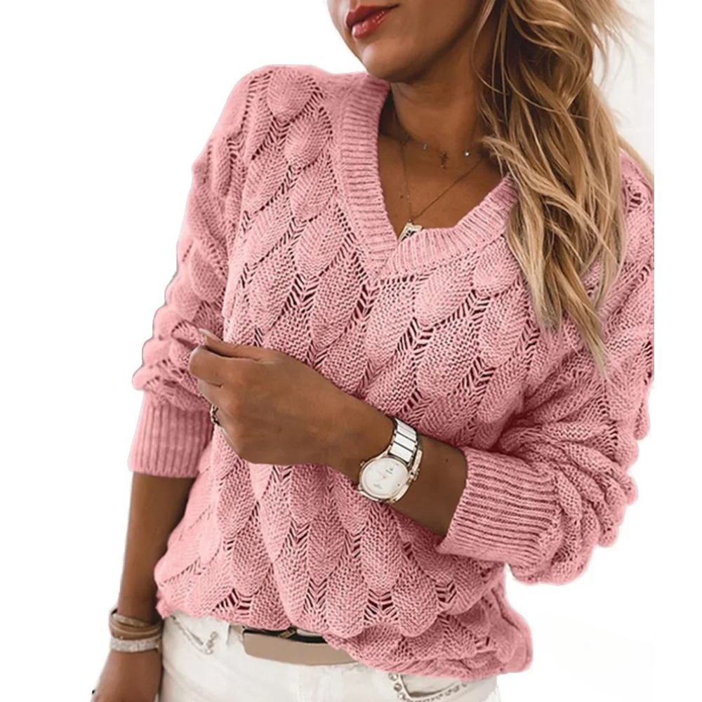 Lena | V-Neck Pullover