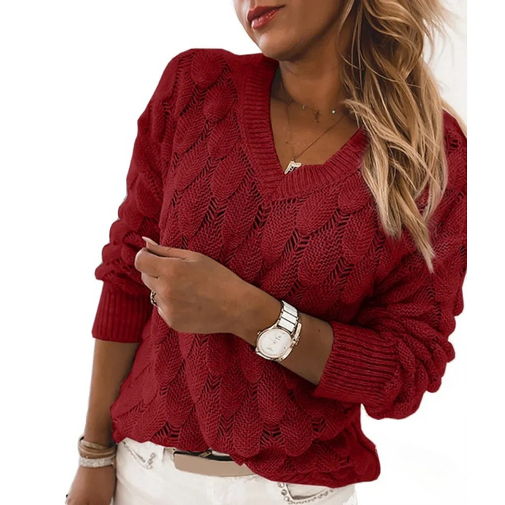 Lena | V-Neck Pullover