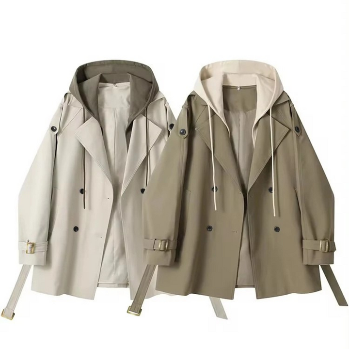 Richelle | Trench con cappuccio