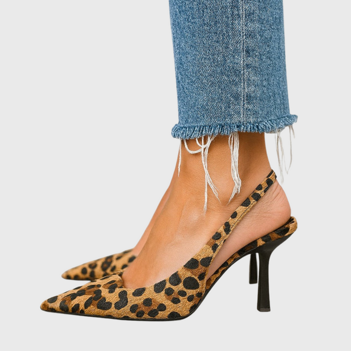 Noa™ Khaki Leopard Print Pumps