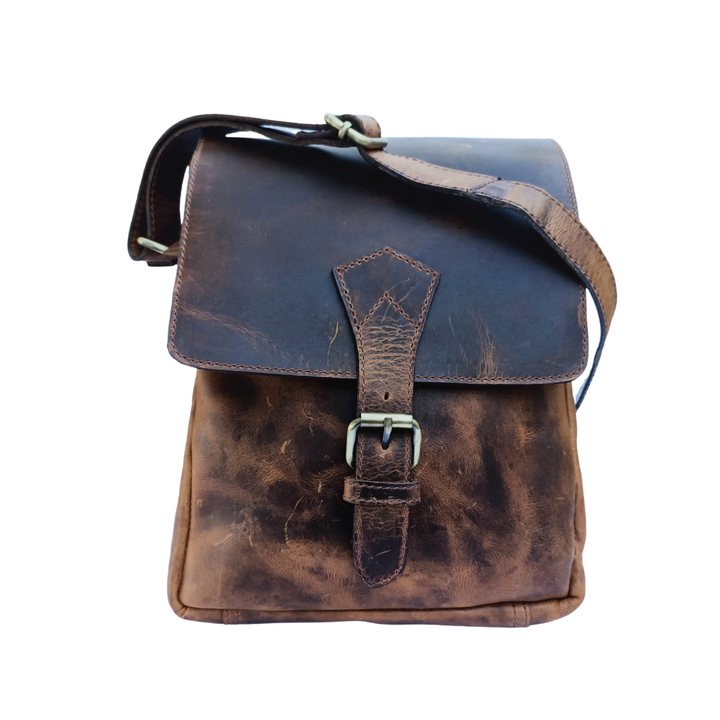 Hunter Damen Tasche aus braunem Leder