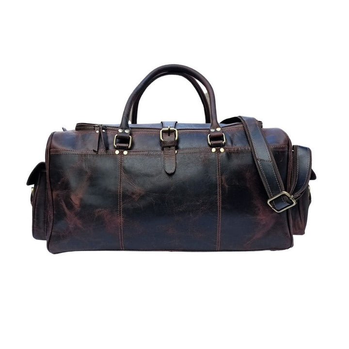 Hartwachsleder Reisetasche
