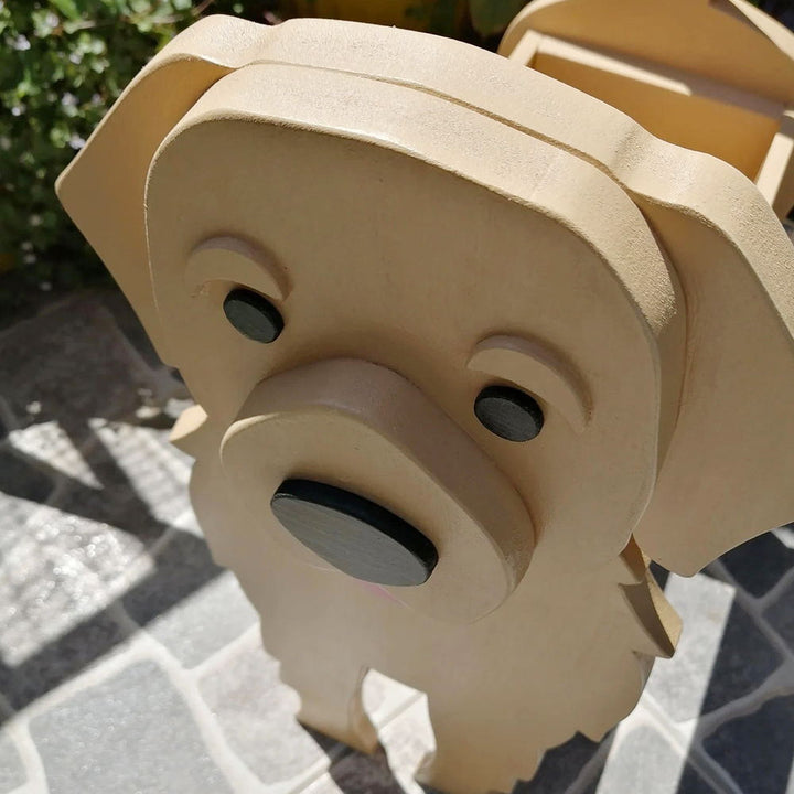Golden Retriever Flower Pot