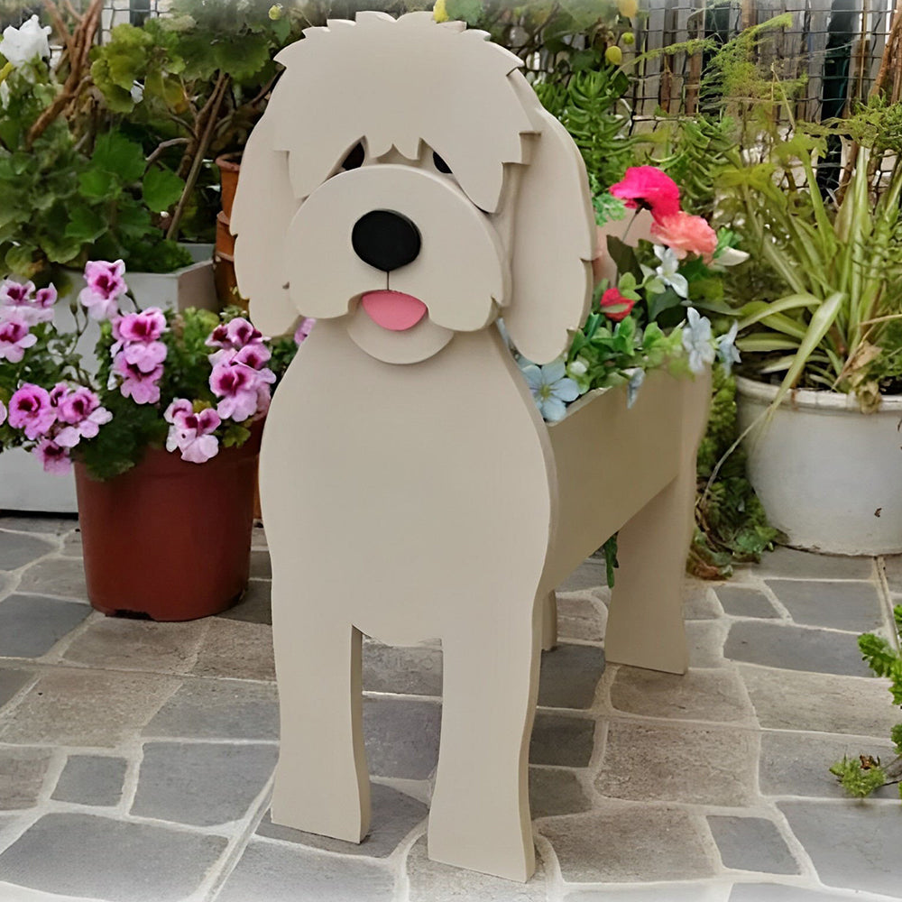 Goldendoodle Pflanzgefäß