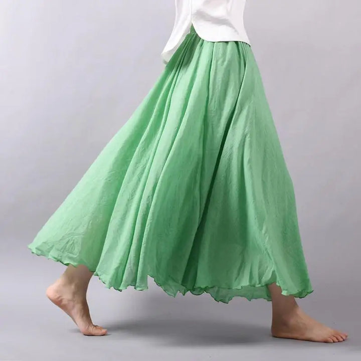 Ines | Eleganter Maxirock für den Sommer mit verspieltem Flair