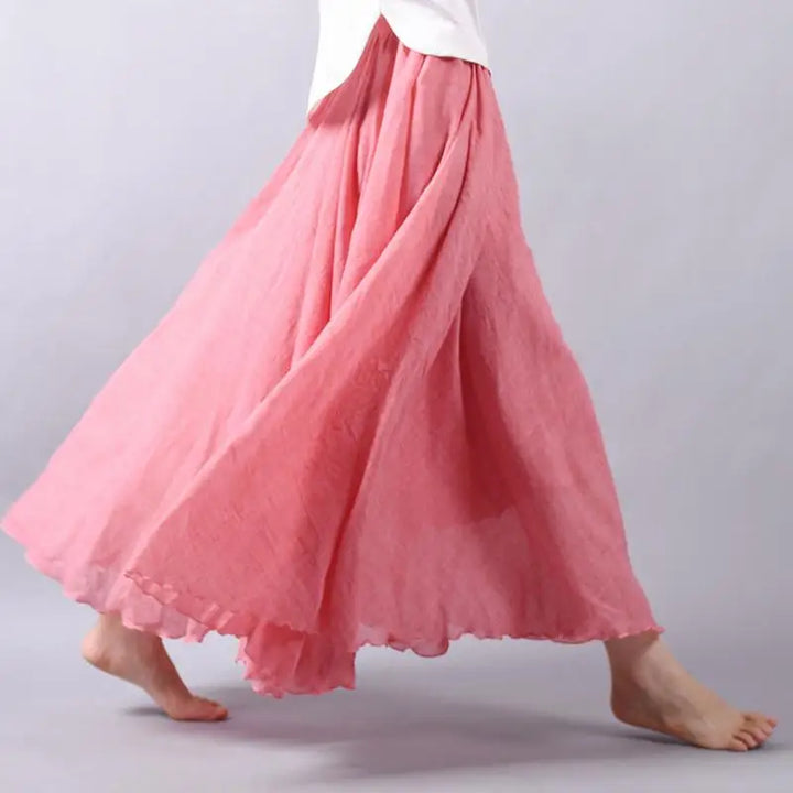 Ines | Eleganter Maxirock für den Sommer mit verspieltem Flair