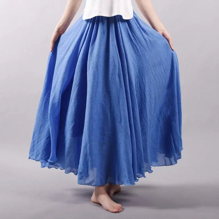 Ines | Eleganter Maxirock für den Sommer mit verspieltem Flair