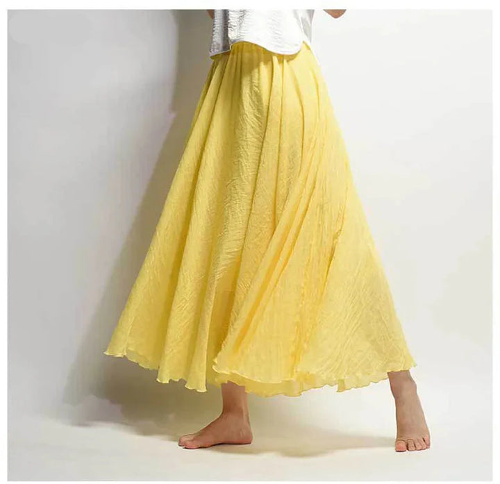 Ines | Eleganter Maxirock für den Sommer mit verspieltem Flair
