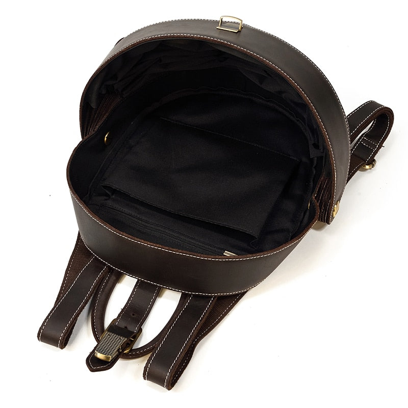 Zaino in pelle im Käfer-Stil für Damen