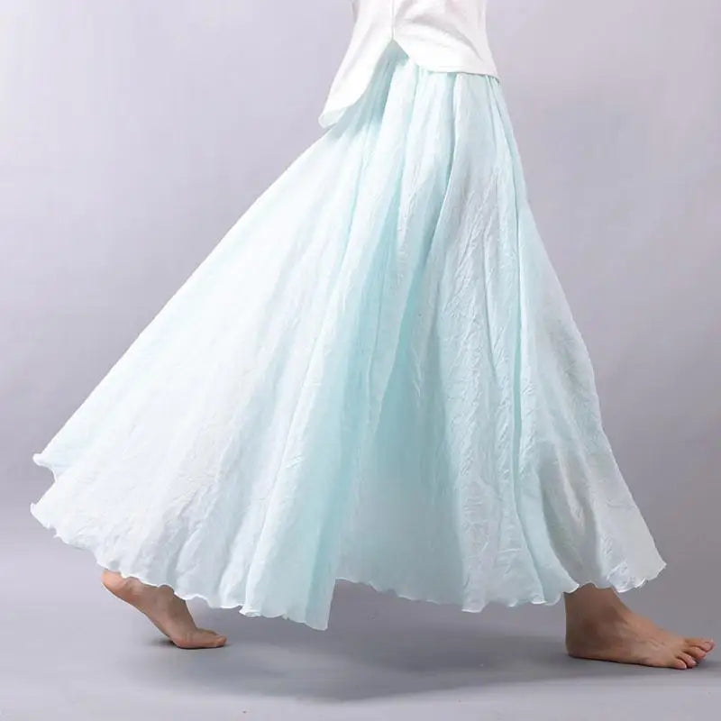 Ines | Eleganter Maxirock für den Sommer mit verspieltem Flair