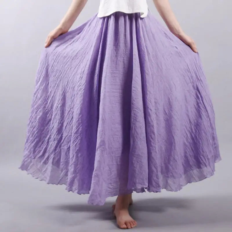Ines | Eleganter Maxirock für den Sommer mit verspieltem Flair