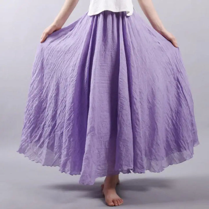 Ines | Eleganter Maxirock für den Sommer mit verspieltem Flair
