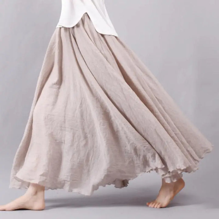 Ines | Eleganter Maxirock für den Sommer mit verspieltem Flair