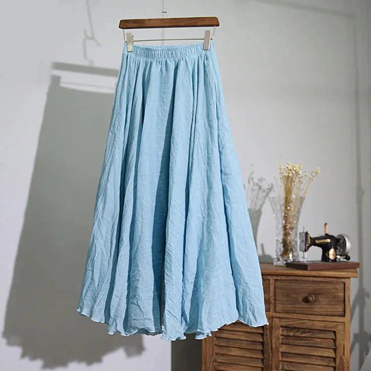 Ines | Eleganter Maxirock für den Sommer mit verspieltem Flair