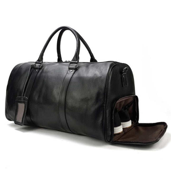 Luxuriöse Weiche Echtleder Reisetasche