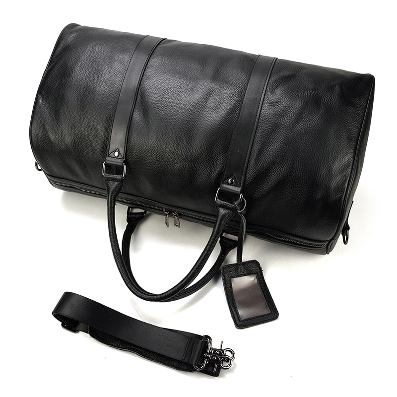 Luxuriöse Weiche Echtleder Reisetasche