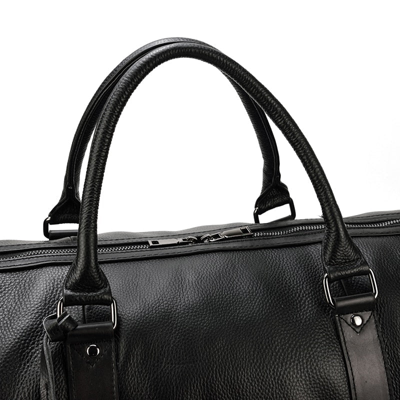 Luxuriöse Weiche Echtleder Reisetasche