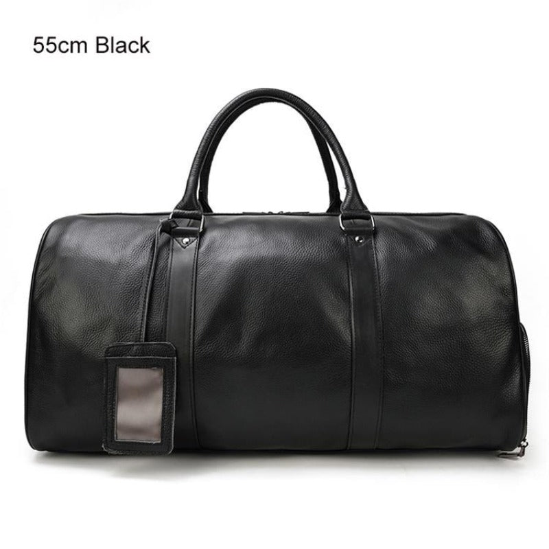 Luxuriöse Weiche Echtleder Reisetasche