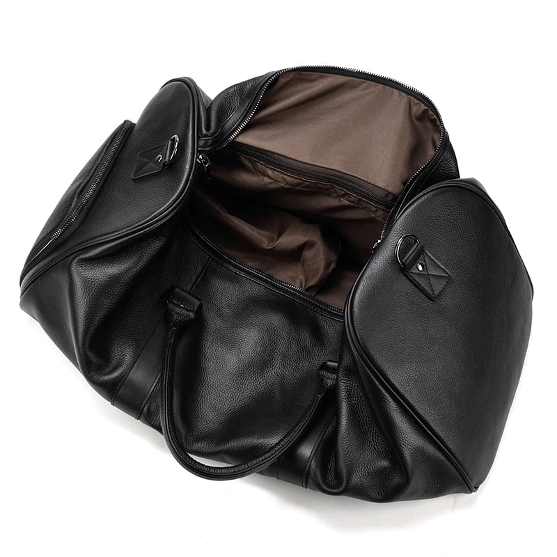 Luxuriöse Weiche Echtleder Reisetasche