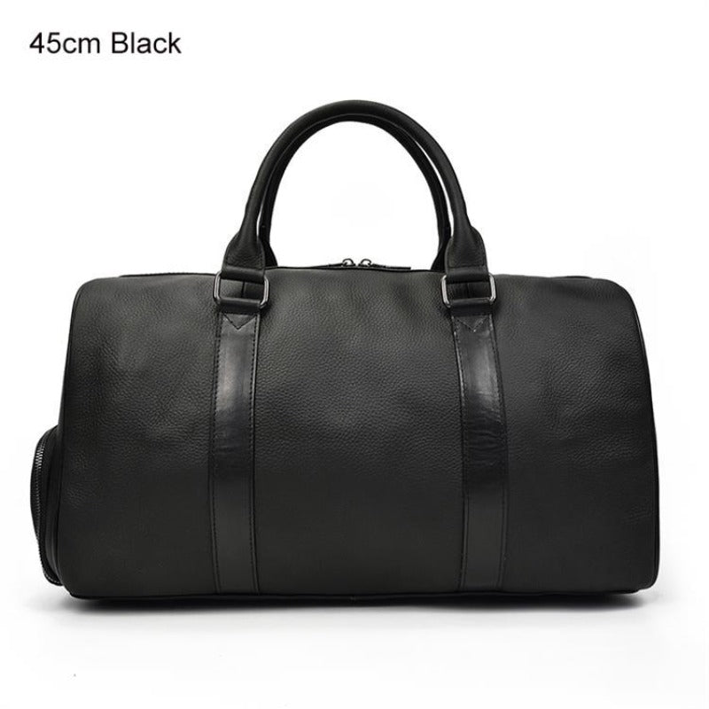 Luxuriöse Weiche Echtleder Reisetasche