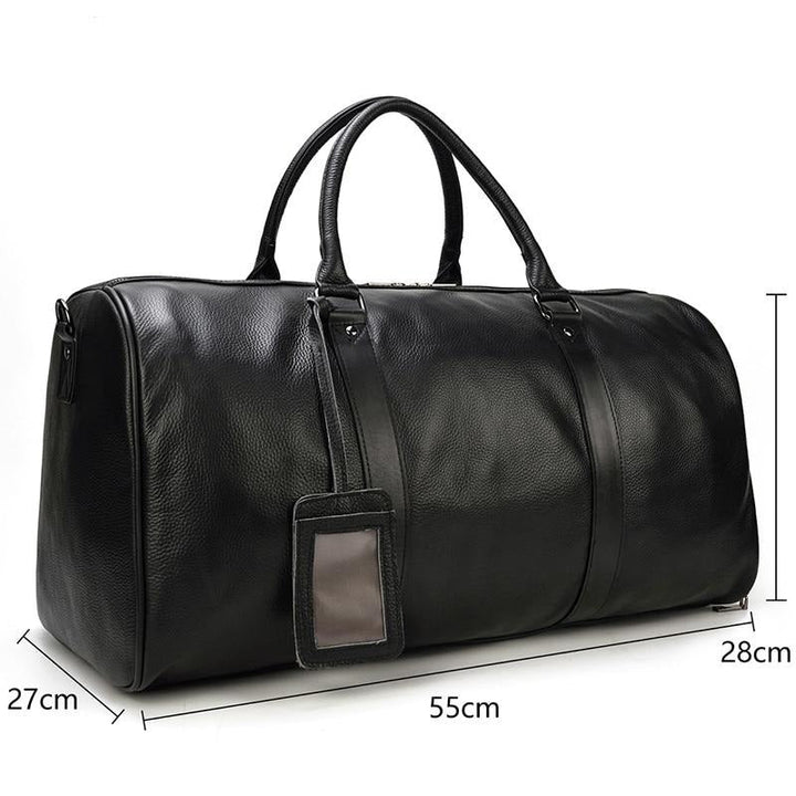 Luxuriöse Weiche Echtleder Reisetasche