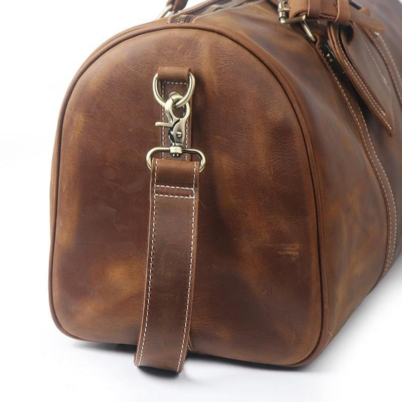 Authentische Leder-Reisetasche