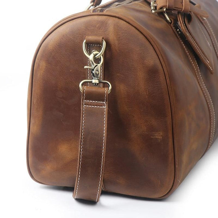 Authentische Leder-Reisetasche