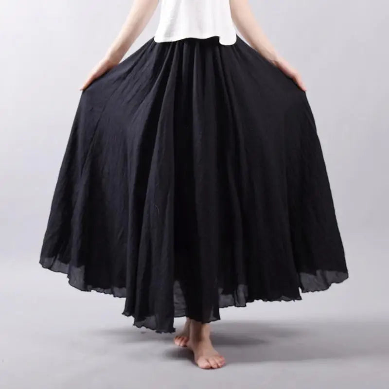 Ines | Eleganter Maxirock für den Sommer mit verspieltem Flair