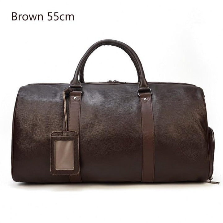 Luxuriöse Weiche Echtleder Reisetasche
