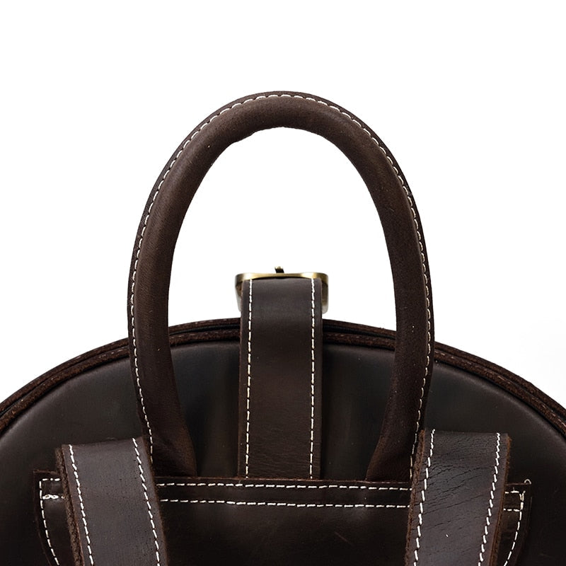 Zaino in pelle im Käfer-Stil für Damen