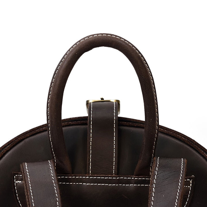 Zaino in pelle im Käfer-Stil für Damen