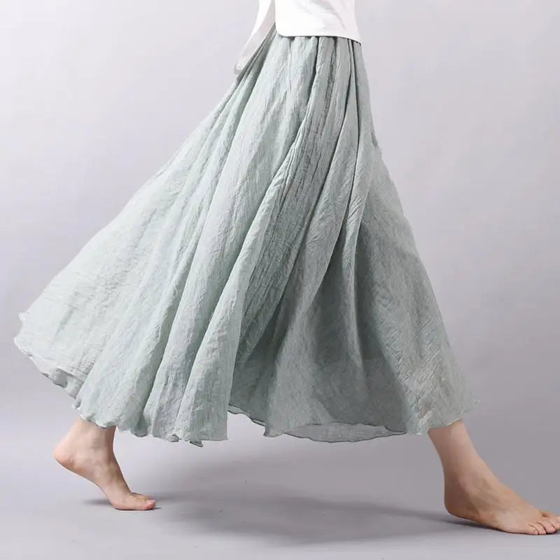 Ines | Eleganter Maxirock für den Sommer mit verspieltem Flair