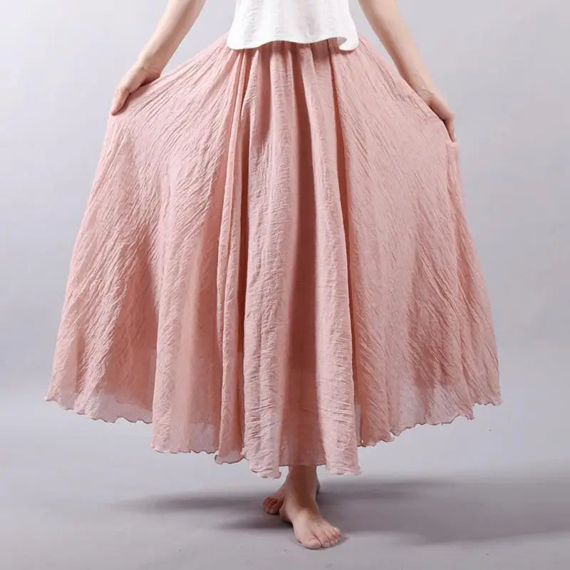 Ines | Eleganter Maxirock für den Sommer mit verspieltem Flair