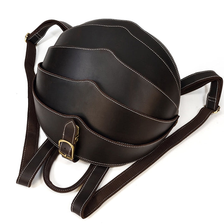 Zaino in pelle im Käfer-Stil für Damen