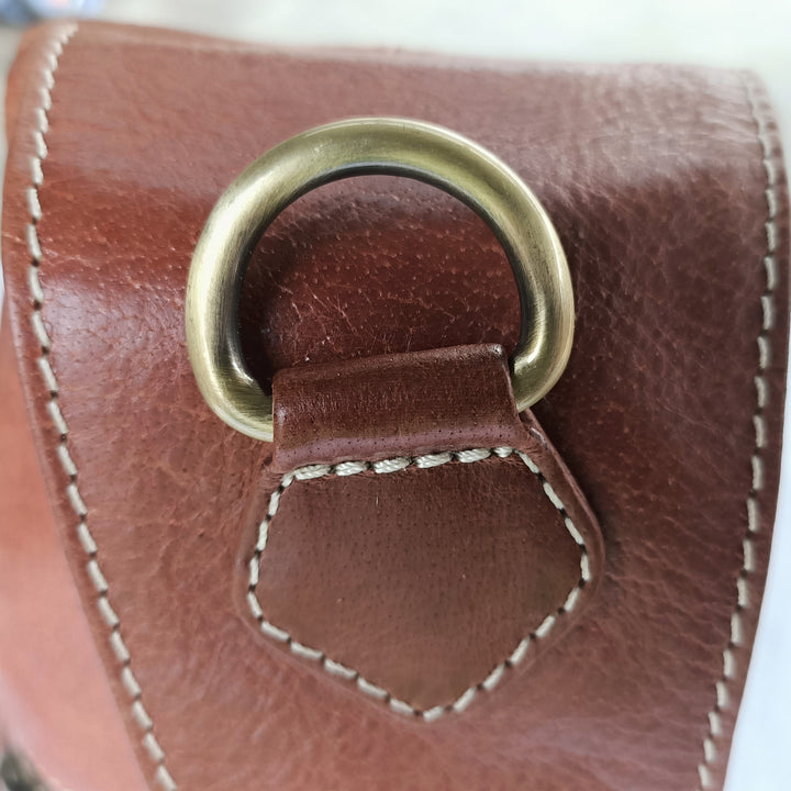 Mobiler Leder-Rucksack